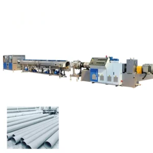 PVC Profile Pipe Extruder with Counter Parallel Twin Screw and Barrel