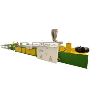 Manufacturer Supply Plastic Conical Twin-screw Extruder Protective Sleeve and Core Tube Extrusion Equipment