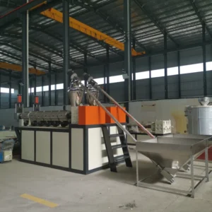 PVC Roofing Tile Sheet Manufacturing Production Machine Twin Screw Extruder for Board Screw Motor Plate