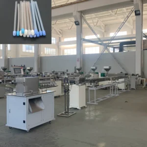 PVC Suction Dental Saliva Ejector Tube Extrusion Automatic Making Machine Production Line
