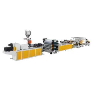 PVC Transparent Soft and Rigid Sheet Extrusion Line Plastic Sheet Making Machine Extruder