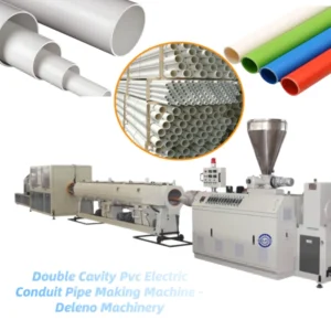 PVC UPVC Agricultural Pipe Plastic Extruder Semi Automatic Production Line with 200-600kg/h Output