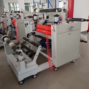 PVC and OPP Laminating Slitting Rewinder with Mitsubishi PLC High Accuracy Computerized Motor and Bearing