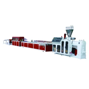 PVC and WPC Profile Extruder for Waterproof Sheets Kitchen Cabinet Applications