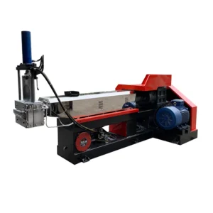 PYM Double Stage Automatic Single Screw Design Plastic Recycling Pelletizer with 22kw Motor & Gearbox 500kg/h Capacity 380V