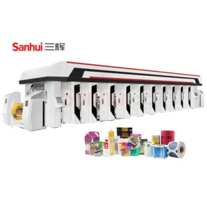Packaging Gravure Printing Machine With Rotogravure Printing Machine