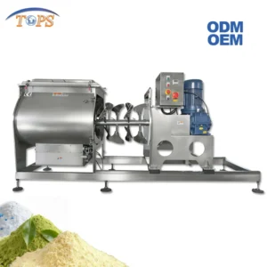 Paddle Mixer for Preservatives Colorants Sweeteners Rice Green Tea Industrial Paddle Mixer Machine