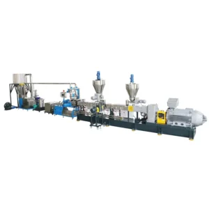 Parallel Twin Screw Extruder High Filler Granules Making Machine for PP PE Granules