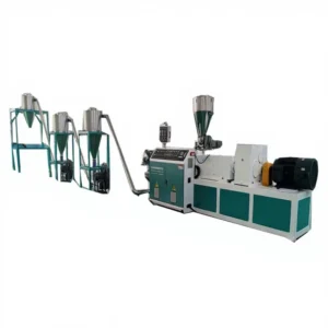 Parallel Twin Screw PE PP WPC Pelletizing Plastic Recycling Granulate Machine
