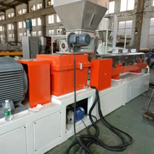 Parallel Twin Screw WPC Granulator Machine Double Screw HDPE Pellets Making Machines