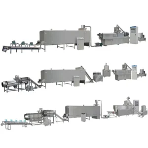 Pellet Production Line High Speed Snack Food Extruder
