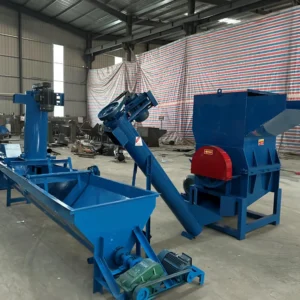 Pet Bottle Washing Line Pet Flakes Hot Washing Machine Waste Plastic Bottle Recycling Machine