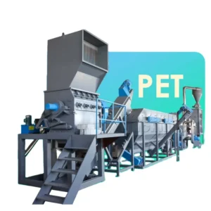 Pet Washing Line Plastic Waste Dirty PET Bottle Flakes Recycling Washing Line Machine