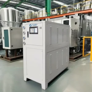 Pharma and Food Industry Freezer Cooler Cooling 17TONS Industrial Scroll Water Chiller for Plastic Processing