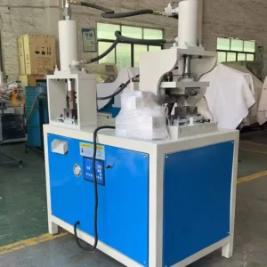 Pipe Flattening Punching Square Tube Angle Grooving Machine Notching Equipment for Steel and Aluminum Profiles