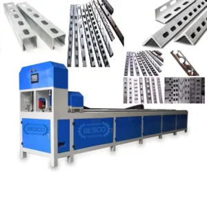 Pipe Hole Punching and Shearing Machine with Hydraulic CNC Metal Steel Square Tube Notching Shearing Machine