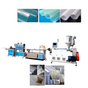 Pipe Profile Extruder Machine Line Single Screw Production High Productivity PC Core Components Screw Bearing Motor Engine