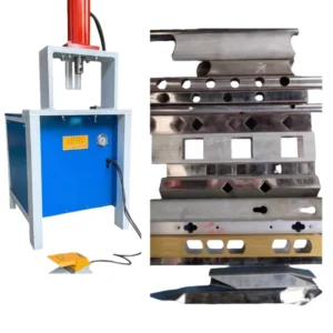 Pipe Punching Machine Portable Hydraulic Iron Steel Aluminum Sheet Copper Steel Busbar Bending Cutting Punching Machine