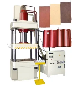 Plastic Brick Hot Pressing Molding Machine Second Mobile Phone 50 Tons 80 Tons Four Column Hydraulic Hot Forming
