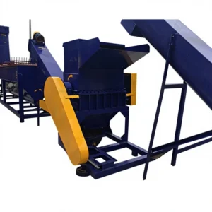 Plastic Chair Recycling Machine Heavy Duty Hard Plastic Crushing Washing Line