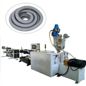 Plastic Corrugated Pipe Extrusion Line Single Wall Corrugated Pipe Production Line Washing Machine Drain Hose Machine