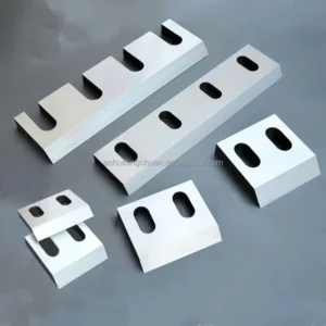 Plastic Crusher Blade Strong and Wear Resistant SKD11 Wood Copper Rice Machine Blade 4005060 Type Crusher Blade