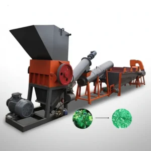 Plastic Crusher Machine Recycling Industrial Grade Plastic Recycling Line for Large Scale Production