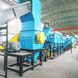 Plastic Crushing Recycling Line PP PE Film Recycling Line for Waste Plastic Size Reduction