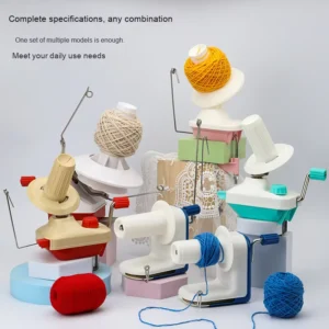 Plastic Eco Friendly Manual Winding Machine Small Yarn Winding Tool for Household Sewing and Umbrella Frame Use