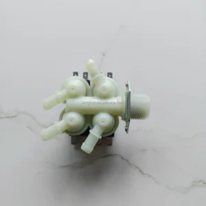 Plastic Electric Dishwasher Washing Machine Universal Water Inlet Valve Solenoid Valve 220V Hotel Use 4way