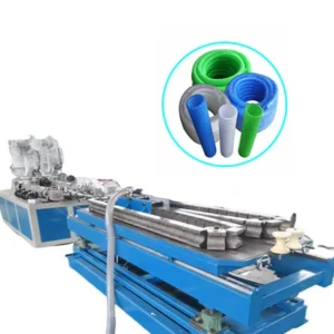 Plastic Extruder 75 110mm PE PP PVC HDPE Double Wall Corrugated Pipe Extrusion Machine Line