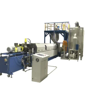 Plastic Extruder Machine with Single Screw Extrusion for Various Masterbatch Fields Pelletizing