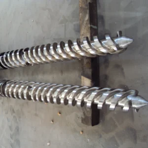 Plastic Extruder Screw and Barrel Single Screw and Barrel Bi metal Screw and Barrel for Single Screw and Double Twin Extruders