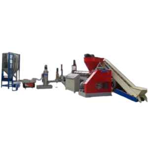Plastic Extruders PB100 100 PP PE Scrap Granulating and Pelletizing Extrusion Line Energy efficient Low Power Consumption