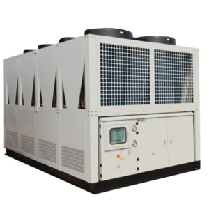 Plastic Extrusion Line Injection Molding Machine Chiller 30HP 200HP Screw Type Air Cooled Water Chiller Chilling Equipment