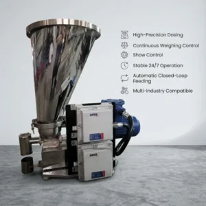 Plastic Extrusion Loss In Weight Feeder Precision Scale For PVC PP PE Granule Raw Material Dosing