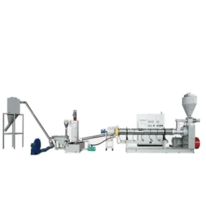Plastic Extrusion Machinery Single Screw High Torque Plastic Recycling Washing Equipment Plastic Extruder Machine