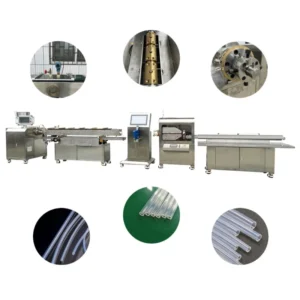 Plastic FEP Automotive Medical Accordion Electrical Flexible Corrugated Tube Pipe Hose Extruder Making Machine