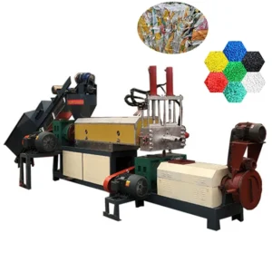 Plastic Filler Masterbatch Machine PP Polymer LDPE HDPE Motor Mini Lab Twin Screw Extruder Pelletizer 100-500kg/h