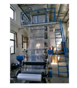 Plastic Film Blowing Machine Single Layer Pe Film Extrusion for HDPE LDPE