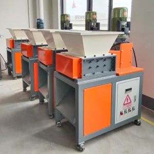 Plastic Films Bags Pipe Bottles Lumps Wood Paper Tire Metal Single Double Shaft Shredding Machine Plastic Shredder Crusher