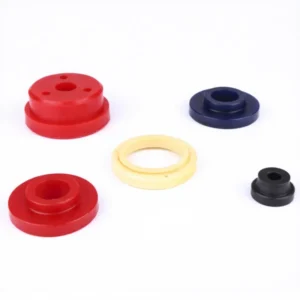 Plastic Flange Washer Bushing Colored PTFE Nylon Rubber Shoulder Washer