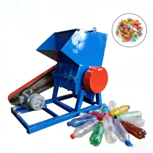 Plastic Fruit Crate Shredder & Crusher Multi Function PE/PP Shredder with Motor High Power 15KW Multi Voltage Energy Saving