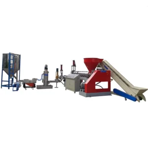 Plastic Granulator Waste Pellet Recycling Machine Production Line Double Screw Processing PS PE PP ABS Materials