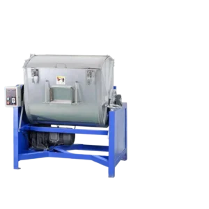 Plastic Granules 100kg Stainless Steel Double Screw Conical Horizontal Mixer 220V Injection Molding Machine