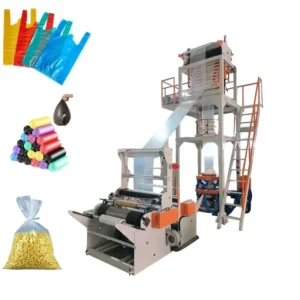 Plastic HDPE LDPE LLDPE Polyethylene Film Extruder PE Film Blowing Machine