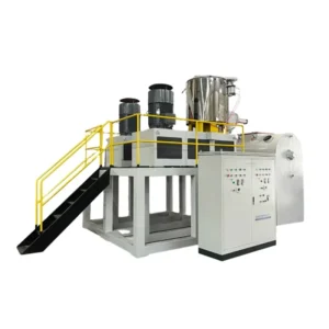Plastic High Speed Mixer Included Hot Mixer and Cold Mixer for Mixing PVC Material