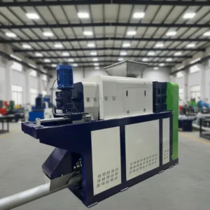 Plastic LDPE Wet Recycle Dryer and Granulator PP Squeezer Extruder Squeezing Dewatering Plastic Drying Machine for PE Film