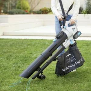 Plastic Lithium Electric Leaf Snow Blower Shredder Function Outdoor Household Use Lightweight 4.2kg