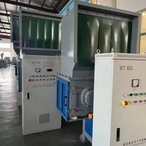 Plastic Lumps Shredder Machine Single Shaft Shredder Plastic Recycling Machine